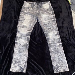 paint splat jeans